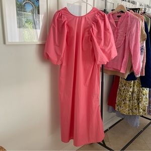 H&M Pink Puff Sleeve Dress